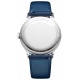 Baume & Mercier Classima 10694 Automático ∅42 mm - 5 ATM, Esfera burdeos, correa de lona azul