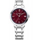 Baume & Mercier Classima 10691 Automático ∅34 mm - 5 ATM, Esfera burdeos, brazalete de acero