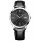 Baume & Mercier Clifton 10416 Cuarzo ∅42 mm - 50 M, Esfera negra, correa negra