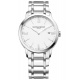 Baume & Mercier Classima 10354 Cuarzo ∅40 mm - 5 ATM, Esfera blanca, brazalete de acero