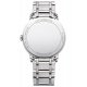 Baume & Mercier Classima 10354 Cuarzo ∅40 mm - 5 ATM, Esfera blanca, brazalete de acero
