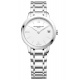 Baume & Mercier Classima 10335 Cuarzo ∅31 mm - 5 ATM, Esfera blanca, brazalete de acero
