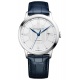Baume & Mercier Classima 10333 Automático ∅42 mm - 5 ATM, Esfera plateada, correa azul