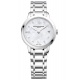 Baume & Mercier Classima 10326 cuarzo, engastado con diamantes ∅31 mm - 5 ATM, Esfera nácar, brazalete de acero