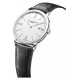 Baume & Mercier Classima 10323 Cuarzo ∅40 mm - 5 ATM, Esfera blanca, correa negra