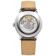 Baume & Mercier Classima 10214 Automático ∅40 mm - 5 ATM, Esfera plateada, correa marrón