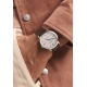 Baume & Mercier Classima 10214 Automático ∅40 mm - 5 ATM, Esfera plateada, correa marrón