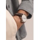 Baume & Mercier Classima 10214 Automático ∅40 mm - 5 ATM, Esfera plateada, correa marrón