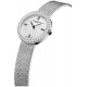 Joia de Baume & Mercier 10850 Cuarzo ∅28 mm - 5 ATM, Esfera plateada, brazalete de acero
