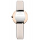 Joia de Baume & Mercier 10849 Cuarzo ∅28 mm - 5 ATM, Esfera plateada, correa negra
