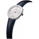 Joia de Baume & Mercier 10847 Cuarzo ∅28 mm - 5 ATM, Esfera plateada, correa azul