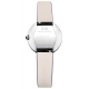 Joia de Baume & Mercier 10847 Cuarzo ∅28 mm - 5 ATM, Esfera plateada, correa azul