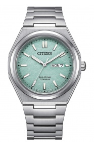 Citizen Super Titanium AW0130 - 10 ATM, brazalete de super titanium