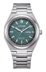 Citizen Super Titanium AW0130 - 10 ATM, brazalete de super titanium
