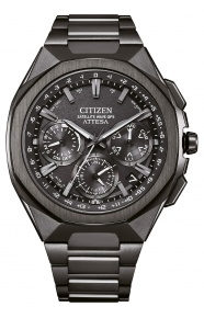 Citizen Satellite Wave Attesa, brazalete de super titanium duratect DLC