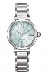 Citizen Lady ∅29,5 mm - 5 ATM, Esfera verde, brazalete de acero