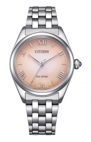 Citizen Lady ∅33 mm - 5 ATM, Esfera cobre, brazalete de acero