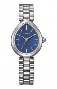 Citizen Lady ∅26,2 mm - 5 ATM, Esfera azul, brazalete de acero