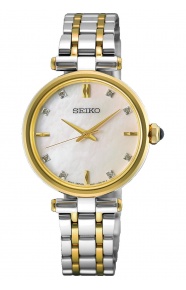 Seiko ∅29 mm - 5 ATM, Esfera nácar blanco - HGH007P1