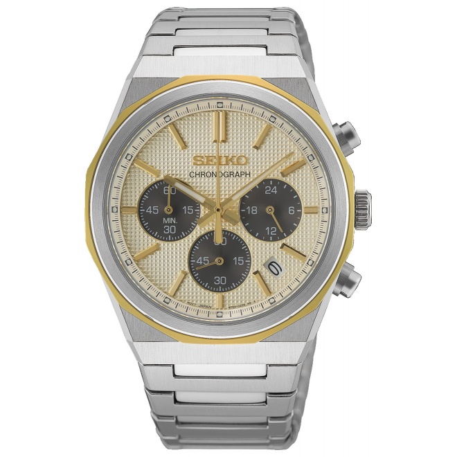 Seiko ∅40 mm - 10 ATM, Esfera champán - HGK001P1