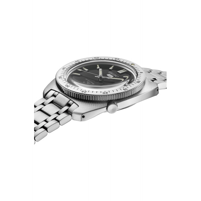 Seiko 5 Sports SKX series Heritage Design Re-creation Limited Edition ∅38,2 mm - 10 ATM, Esfera negra - SRPL93K1