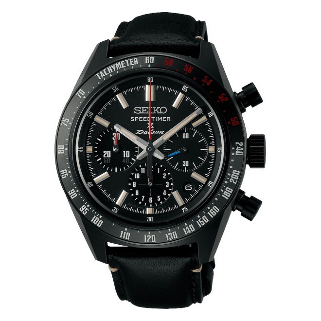 Seiko Prospex Speedtimer Mechanical Chronograph Datsun 240Z Limited Edition ∅42 mm - 10 ATM, correa de piel de vaca