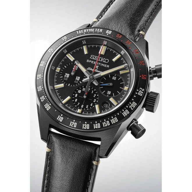 Seiko Prospex Speedtimer Mechanical Chronograph Datsun 240Z Limited Edition ∅42 mm - 10 ATM, correa de piel de vaca