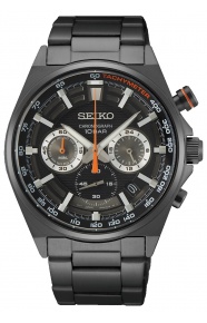 Seiko ∅41 mm - 10 ATM, Esfera negra - SSB399P1