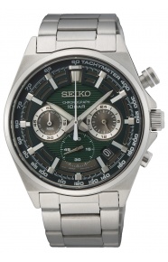 Seiko ∅41 mm - 10 ATM, Esfera verde - SSB405P1