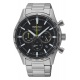 Seiko ∅43 mm - 10 ATM, Esfera negra - SSB413P1