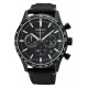 Seiko ∅43 mm - 10 ATM, Esfera negra, correa de nailon - SSB417P1