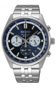 Seiko ∅41,5 mm - 10 ATM, Esfera azul - SSB427P1