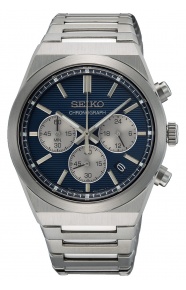 Seiko ∅40 mm - 10 ATM, Esfera azul - SSB453P1