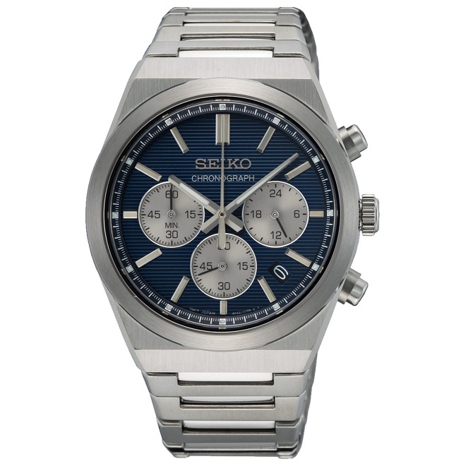 Seiko ∅40 mm - 10 ATM, Esfera azul - SSB453P1