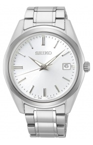Seiko ∅40,2 mm - 10 ATM, Esfera plateada - SUR307P1