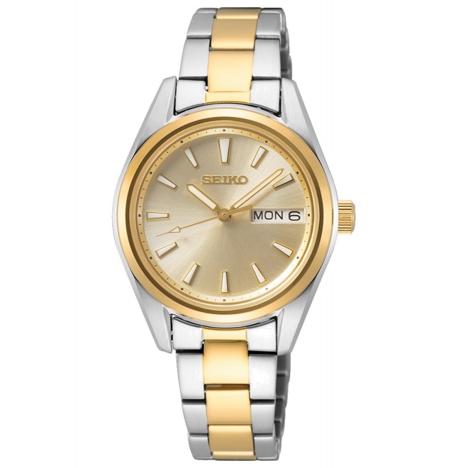 Seiko ∅29,8 mm - 10 ATM, Esfera champán - SUR354P1