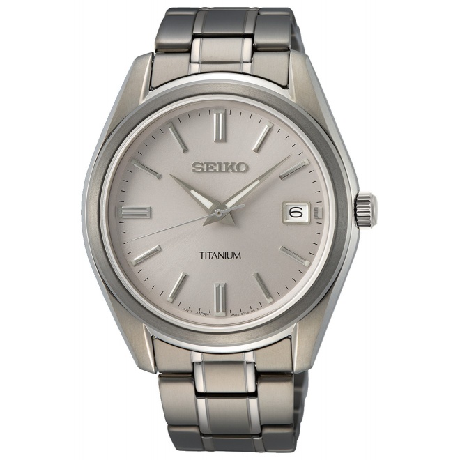 Seiko ∅40,2 mm - 10 ATM, Esfera plateada - SUR369P1