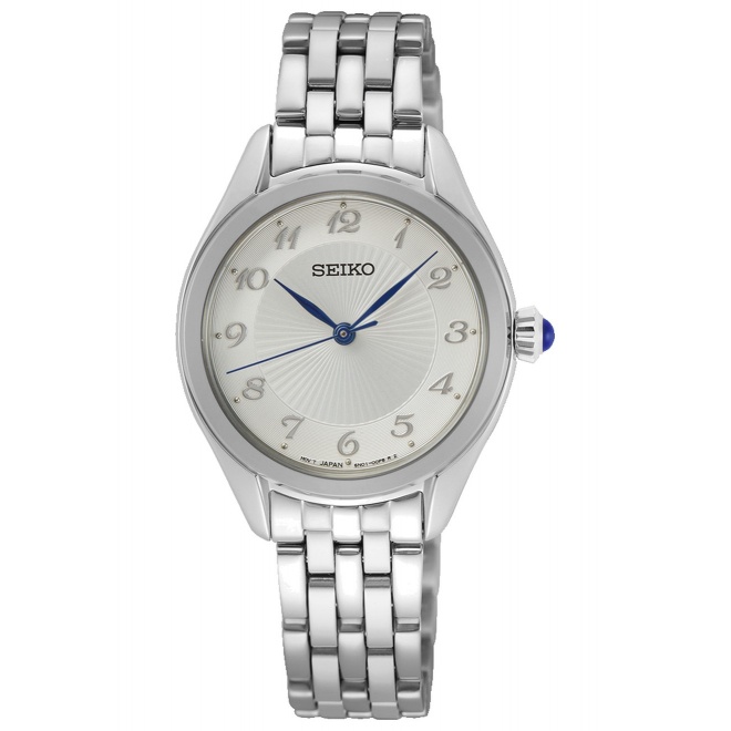 Seiko ∅29 mm - 5 ATM, Esfera plateada - SUR379P1
