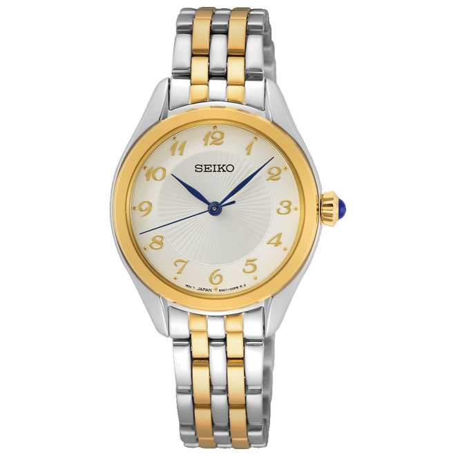 Seiko ∅29 mm - 5 ATM, Esfera plateada - SUR380P1