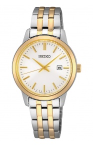 Seiko ∅30 mm - 5 ATM, Esfera blanca - SUR410P1