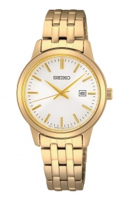 Seiko ∅30 mm - 5 ATM, Esfera blanca - SUR412P1