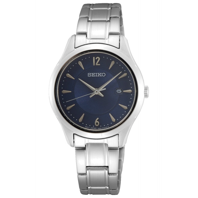 Seiko ∅29,9 mm - 10 ATM, Esfera azul - SUR425P1