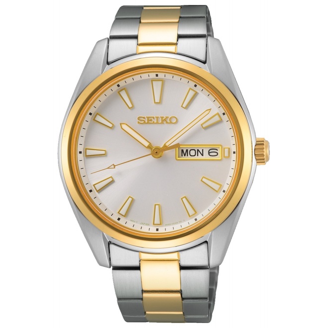 Seiko ∅40,2 mm - 10 ATM, Esfera blanca - SUR446P1
