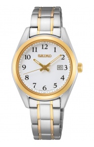 Seiko ∅29,8 mm - 10 ATM, Esfera blanca - SUR466P1