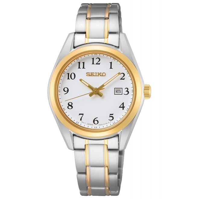 Seiko ∅29,8 mm - 10 ATM, Esfera blanca - SUR466P1