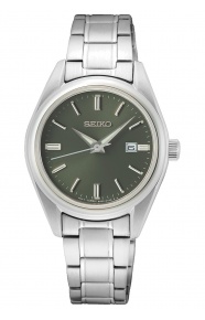 Seiko ∅29,8 mm - 10 ATM, Esfera verde - SUR533P1