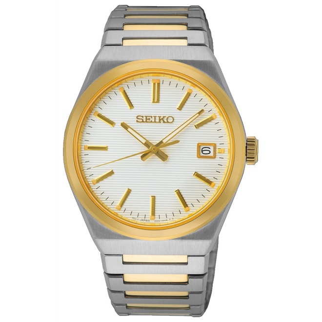 Seiko ∅38,9 mm - 10 ATM, Esfera blanca - SUR558P1
