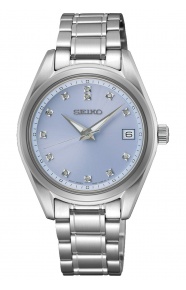 Seiko ∅32 mm - 10 ATM, Esfera azul claro - SUR581P1