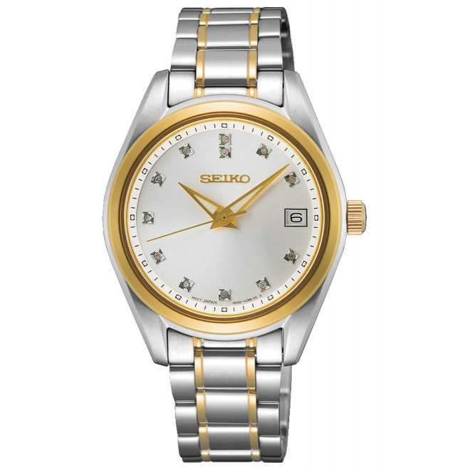 Seiko ∅32 mm - 10 ATM, Esfera blanca - SUR582P1