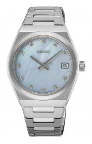 Seiko ∅34 mm - 10 ATM, Esfera nácar azul - SUR603P1